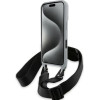 BMW M Edition Carbon Stripe & Strap iPhone 16 Case - Gray - (BMW000941-0)