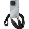 BMW M Edition Carbon Stripe & Strap iPhone 16 Pro Max Case - Gray - (BMW000943-0)