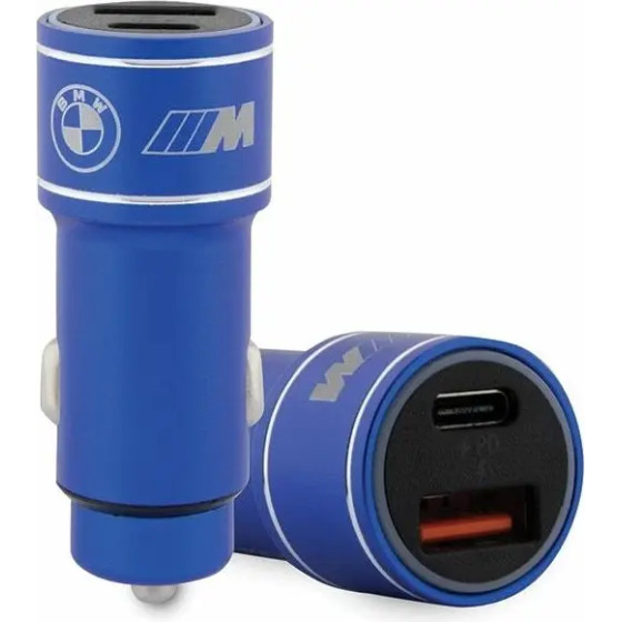 BMW M Edition Case Car Charger BMCCMUSBCB 20W PD QC 3.0 - blue - (BMW000638-0)