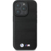 BMW M Perforated And Stitched Line MagSafe case for iPhone 16 Pro Max - black - (BMW000919-0)