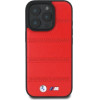 BMW M Perforated And Stitched Line MagSafe case for iPhone 16 Pro Max - red - (BMW000920-0)