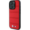 BMW M Perforated And Stitched Line MagSafe case for iPhone 16 Pro - red - (BMW000866-0)
