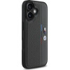 BMW M Perforated Tricolor Detail Line iPhone 16 Case - Dark Gray - (BMW000859-0)
