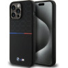 BMW M Silicone Pattern MagSafe case for iPhone 15 Pro Max - black - (BMW000819-0)