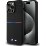 BMW M Silicone Pattern MagSafe case for iPhone 15 Pro Max - black - (BMW000819-0)