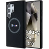 BMW M Silicone Printed Ring MagSafe case for Samsung Galaxy S24 Ultra - black - (BMW000806-0)