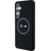 BMW M Silicone Printed Ring MagSafe case for Samsung Galaxy S24+ - black - (BMW000805-0)