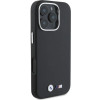 BMW M Smooth Full Wrapped Metal MagSafe Case for iPhone 16 Pro - Black - (BMW000958-0)