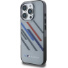 BMW Motosport IML Random Stripes iPhone 16 Pro Case - Gray - (BMW000884-0)