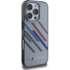BMW Motosport IML Random Stripes iPhone 16 Pro Max Case - Gray - (BMW000885-0)