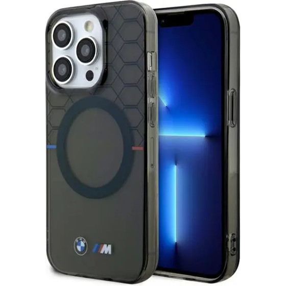 BMW Pattern MagSafe case for iPhone 13 Pro Max - gray - (BMW000760-0)