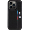 BMW Perforated Tricolor Line case for iPhone 15 Pro - black - (BMW000784-0)