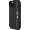 BMW Perforated Tricolor Line case for iPhone 15 Plus / 14 Plus - black - (BMW000783-0)
