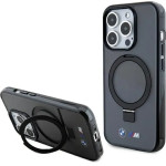 BMW Ring Stand M Collection MagSafe Case for iPhone 15 Pro - Black - (BMW000733-0)