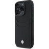 BMW Sign Leather Cardslot Case for iPhone 16 Pro Max - Black - (BMW000891-0)