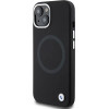 BMW Signature Liquid Silicone MagSafe case for iPhone 15 Plus - black - (BMW000692-0)