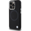 BMW Signature Liquid Silicone MagSafe case for iPhone 15 Pro - black - (BMW000693-0)