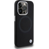 BMW Signature Liquid Silicone MagSafe case for iPhone 15 Pro Max - black - (BMW000694-0)