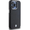 BMW Signature Wrapped Metal MagSafe case for iPhone 14 Pro - black - (BMW000798-0)