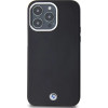 BMW Signature Wrapped Metal MagSafe case for iPhone 15 Pro Max - black - (BMW000803-0)