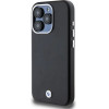 BMW Signature Wrapped Metal MagSafe case for iPhone 15 Pro - black - (BMW000802-0)