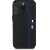 BMW Silicone Hexagon Blue Line MagSafe iPhone 16 Pro Case - Black - (BMW000947-0)