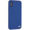 BMW Silicone M Collection iPhone X / Xs Case - Blue - (BMW000249-0)