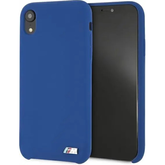 BMW Silicone M Collection iPhone Xr Case - Blue - (BMW000474-0)