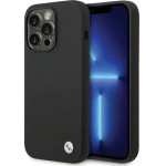 BMW Silicone Metal Logo case for iPhone 15 Pro - black - (BMW000727-0)