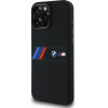 BMW Silicone Middle Stripe MagSafe Case for iPhone 16 Pro Max - Black - (BMW000963-0)