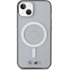 BMW Silver Ring MagSafe case for iPhone 14 Plus - transparent - (BMW000609-0)
