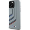 BMW Silicone Turning Lines MagSafe Case for iPhone 16 Pro Max - Gray - (BMW000971-0)