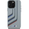 BMW Silicone Turning Lines MagSafe Case for iPhone 16 Pro Max - Gray - (BMW000971-0)