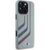 BMW Silicone Turning Lines MagSafe Case for iPhone 16 Pro Max - Gray - (BMW000971-0)