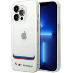 BMW Transparent Center Case for iPhone 14 Pro Max 6.7 - White - (BMW000576-0)