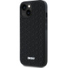DKNY 3D Rubber Repeat Pattern case for iPhone 15 Plus - black - (DK000197-0)
