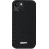 DKNY 3D Rubber Repeat Pattern case for iPhone 15 Plus - black - (DK000197-0)