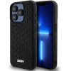 DKNY 3D Rubber Repeat Pattern case for iPhone 15 Pro - black - (DK000198-0)