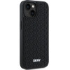 DKNY 3D Rubber Repeat Pattern case for iPhone 15/14/13 - black - (DK000196-0)