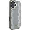DKNY Checkered Pattern Magsafe iPhone 16 Case - Beige - (DK000246-0)