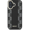 DKNY Checkered Pattern Magsafe iPhone 16 Plus Case - Black - (DK000243-0)