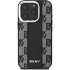 DKNY Checkered Pattern Magsafe iPhone 16 Pro Case - Black - (DK000244-0)