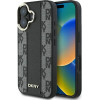 DKNY Checkered Pattern Magsafe iPhone 16 Case - Black - (DK000242-0)