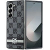 DKNY Checkered Pattern Printed Stripes case for Samsung Galaxy Z Fold 6 - black - (DK000228-0)