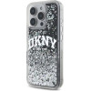 DKNY DKHCP16XLBNAEK iPhone 16 Pro Max 6.9 black/black hardcase Liquid Glitter Arch Logo - (DK000298-0)