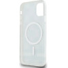 DKNY IML Checkered Mono Pattern & Printed Stripes MagSafe Case for iPhone 11 / Xr - Black - (DK000164-0)