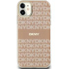 DKNY IML Mono & Stripe MagSafe case for iPhone 11 / Xr - pink - (DK000124-0)