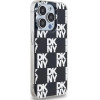DKNY IML Checkered Mono Pattern case for iPhone 15 Pro Max - black - (DK000157-0)
