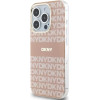 DKNY IML Mono & Stripe MagSafe case for iPhone 14 Pro - pink - (DK000129-0)