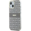 DKNY IML Mono & Stripe MagSafe case for iPhone 15 / 14 / 13 - beige - (DK000138-0)
